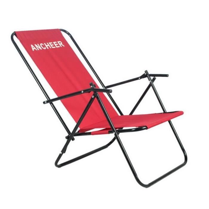 Chaise Pliante Inclinable Avec Camping Accoudoir Outdoor Achat oCxdBe