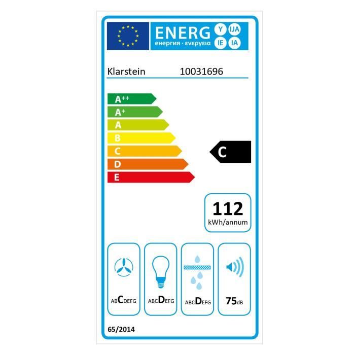 Klarstein Secret Service Hotte de cuisine aspirante1