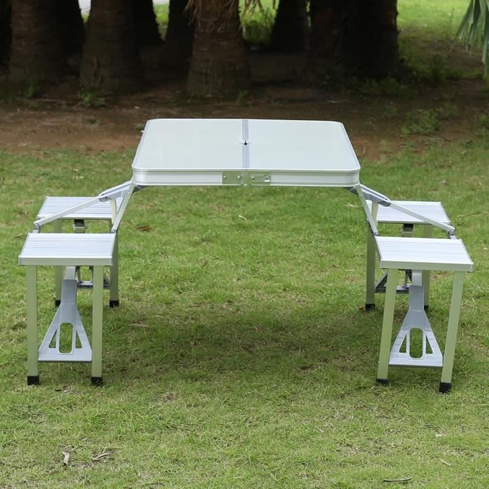 Siamois table pliante et une chaise - Table de3