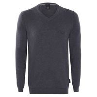 PULL HUGO BOSS Pull Col V - Homme - Gris PULL HUGO BOSS Pull Col V - Homme - Gris