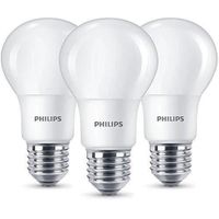 AMPOULE - LED PHILIPS Lot 3 Ampoules LED standard E27 - 8 W équ AMPOULE - LED PHILIPS Lot 3 Ampoules LED standard E27 - 8 W équ
