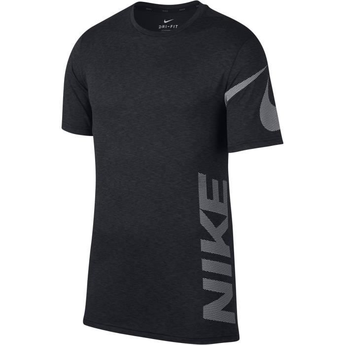 NIKE T-shirt Brthe Hyper Dry Gfx - Homme - Noir
