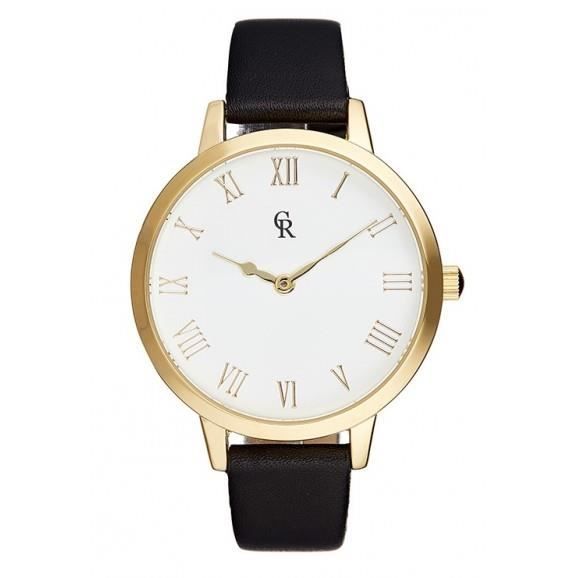 CHARLOTTE RAFFAELLI Montre Femme Quartz CRB002 Bracelet Cuir