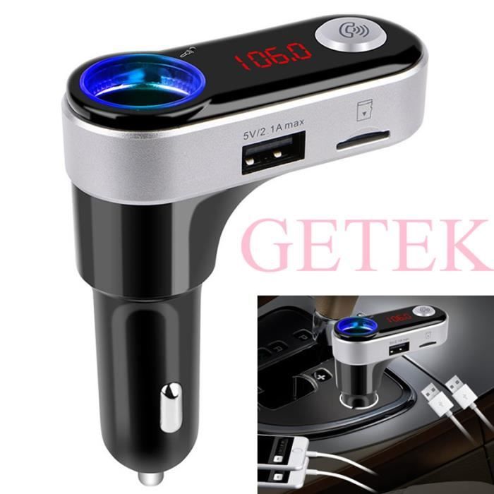 Transmetteur FM Bluetooth 5.3 Pour Voiture Yomoe T60 - Sans USB, Mains Libres, Connexion Facile à L'autoradio