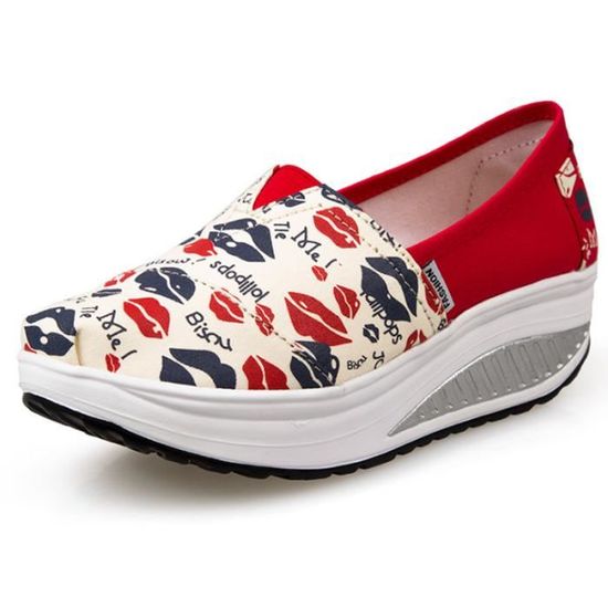 Chaussures Femme Printemps Été à fond épaisé Chaussure BJYG-XZ064Rouge37 Rouge Rouge - Achat / Vente escarpin Chaussures Femme Printemps Été à fond épaisé Chaussure BJYG-XZ064Rouge37 Rouge Rouge - Achat / Vente escarpin