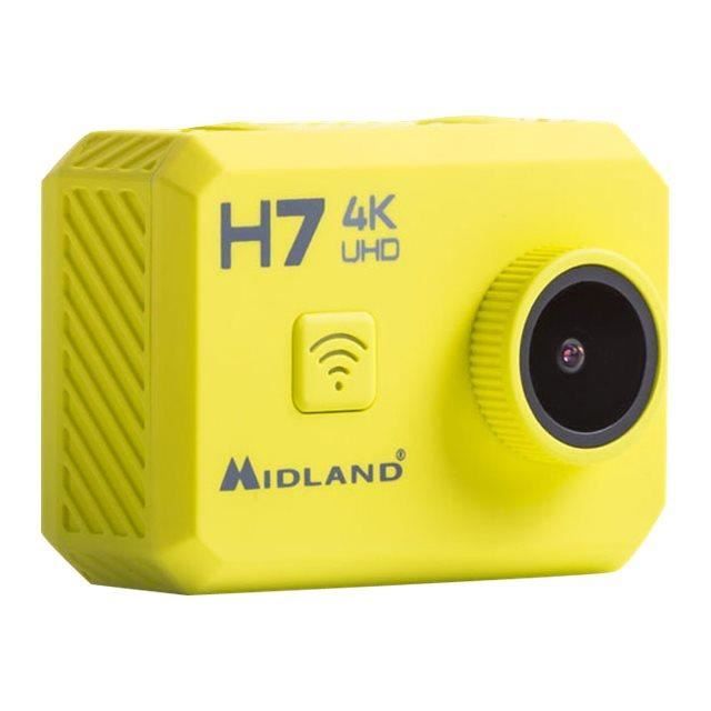 MIDLAND H7 Action Cam 4K avec Télécommande et Caisson Étanche