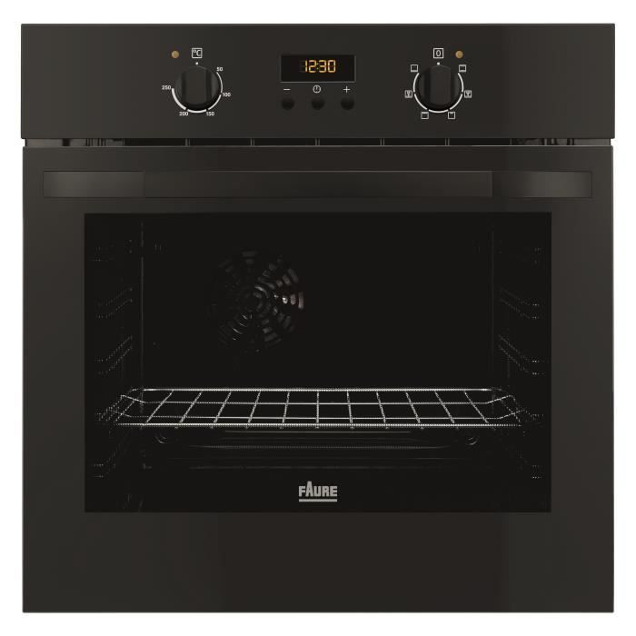 FAURE FOA25001BK - Four électrique encastrable multifonction - 60L- Catalyse - A - Noir