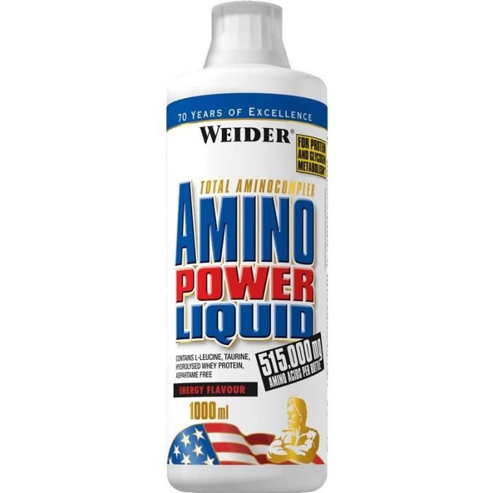 WEIDER Sachet de Amino Power Liquid Cola 1L