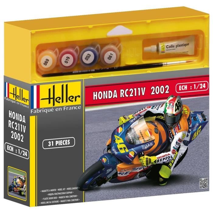 Kit Motos   Honda RC211V 2002   Achat / Vente MODELE REDUIT MAQUETTE