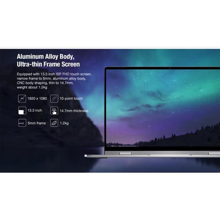 Ordinateur Portable-BMAX Y13 Notebook PC Portable-Windows1