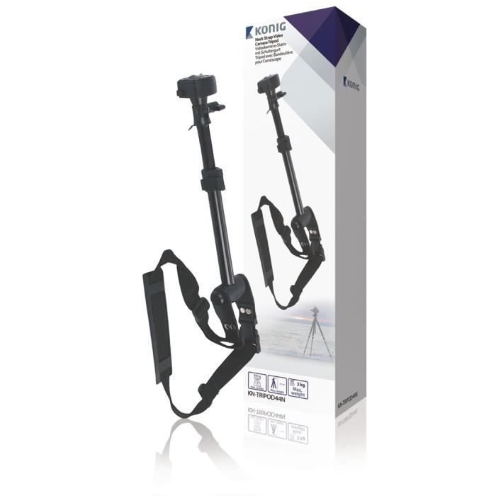 KONIG KN-TRIPOD44N Pied Appareil-photo / vidéo 31 cm - Noir