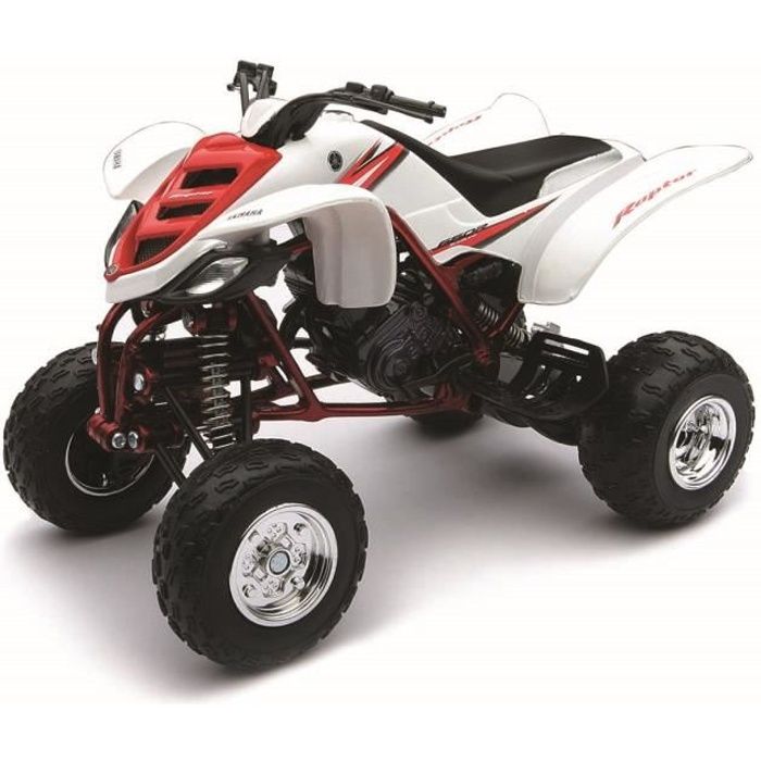NEWRAY - 42923 - Quad YAMAHA Raptor 660 - Miniature - Die Cast - 1/12° - 15,5 cm