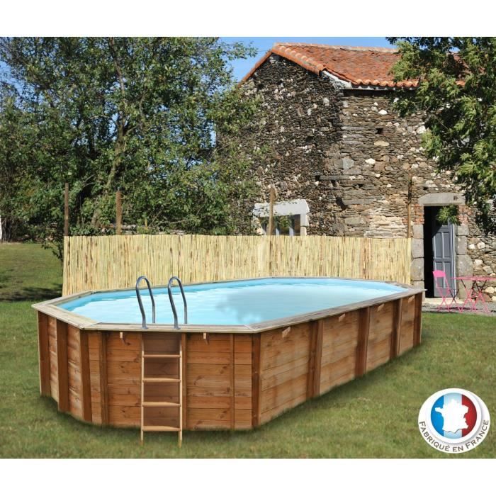 SEVILLA Piscine bois 8,72 x 4,72 x 1,46 m