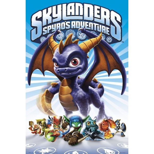 Skylanders   POSTER Sypro   61 X 91 CM   Poster   Affiche Spyro de