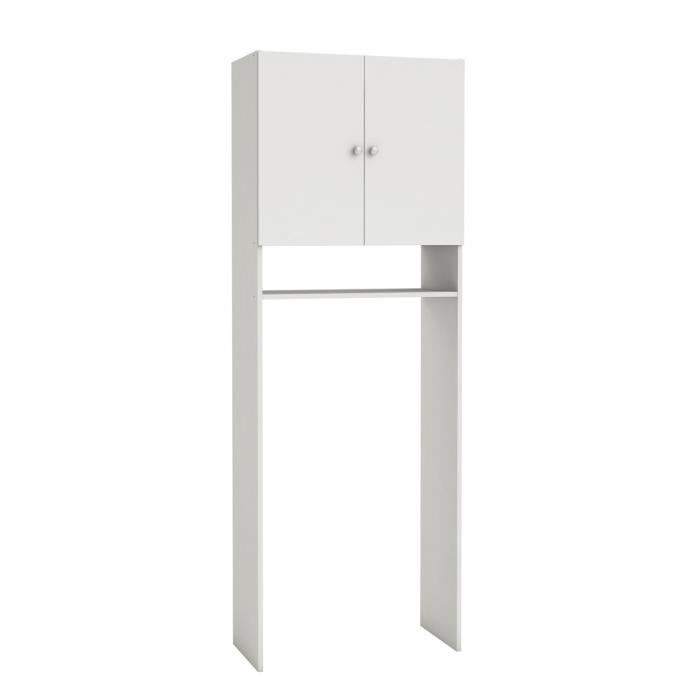 SANI Rangement sanitaire 66cm- Blanc velours