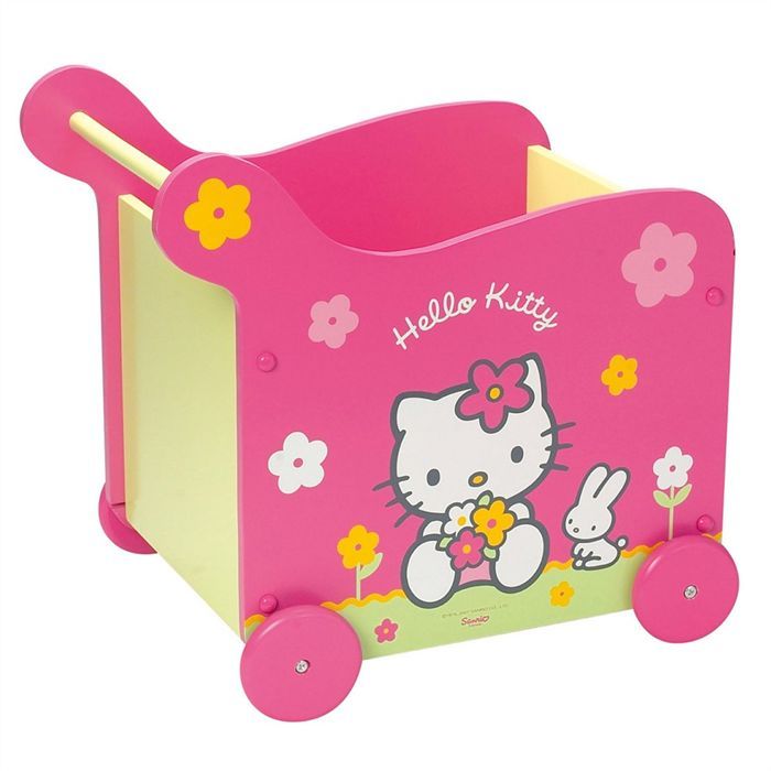  HELLO  KITTY  Coffre   jouet sur roulettes Achat Vente 