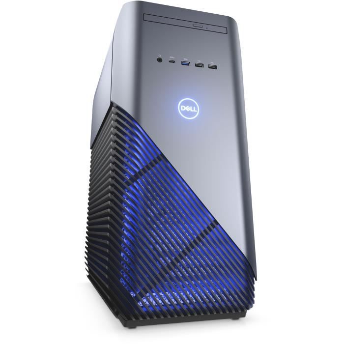 Unité Centrale Gamer - DELL Inspiron Desktop 5680 - Core i3 8100 - RAM 8 Go - Stockage 1To HDD - NVIDIA GTX 1060 3 Go Windows 10