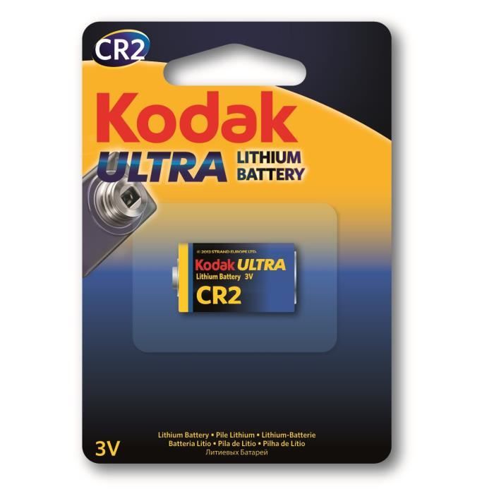 KODAK Piles Ultra lithium CR2 3V batterie Vendu a lunite