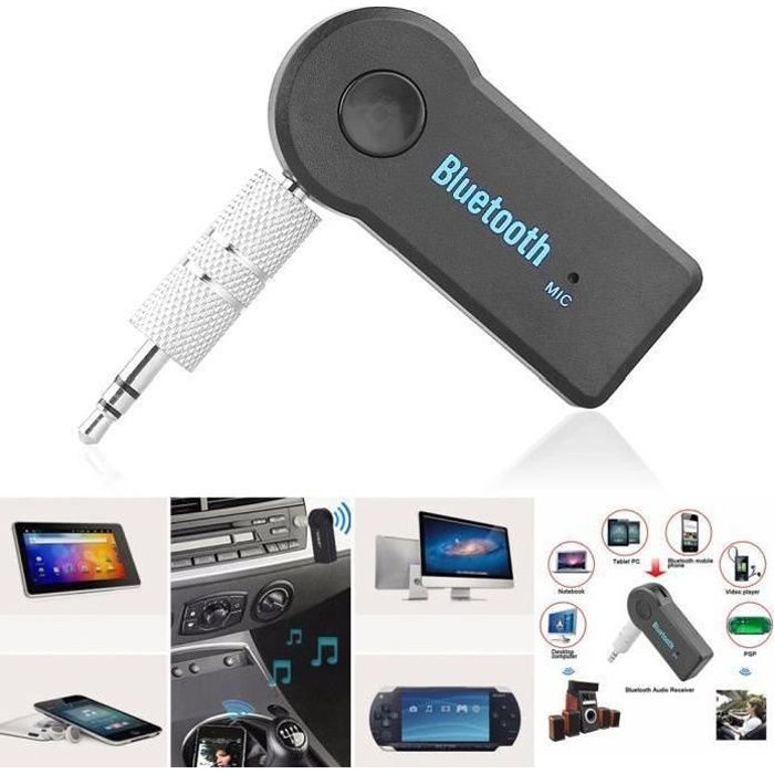 Adaptador Bluetooth Con Entrada Aux Para Ford Focus, Fiesta, Mondeo Y Transit – Compatible Con Radios 5000Cd, 6000Cd