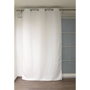 Rideaux coton blanc - Achat / Vente pas cher Rideaux coton blanc - Achat / Vente pas cher