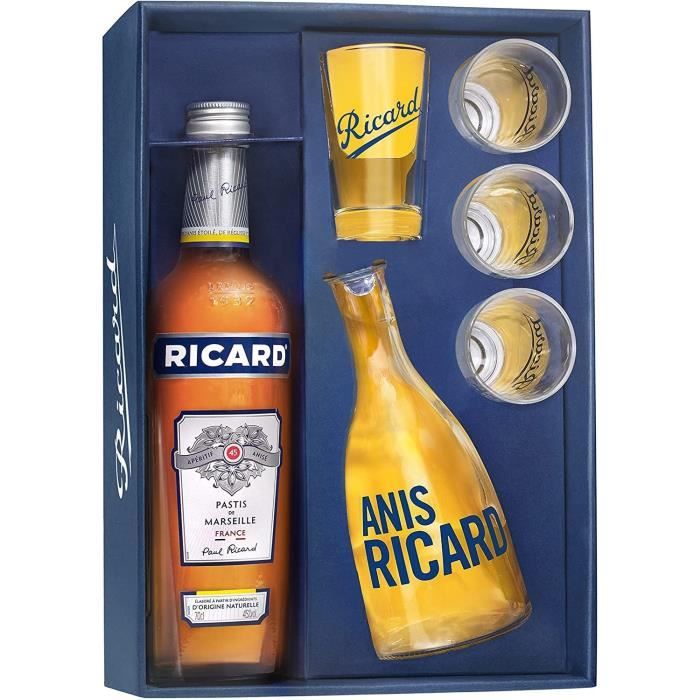 50 s   Achat / Vente APERITIF ANISE Coffret Ricard années 50