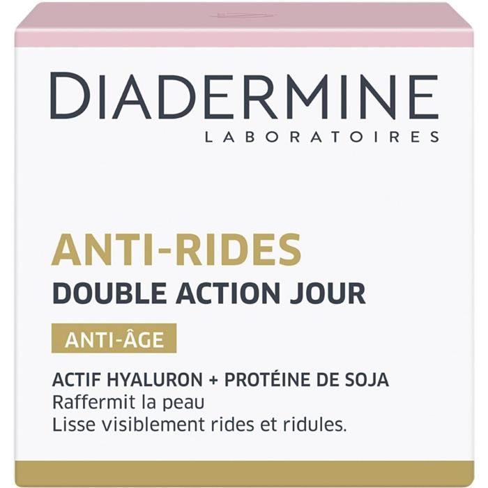 DIADERMINE Creme Antirides Double Action Jour - 50 ml