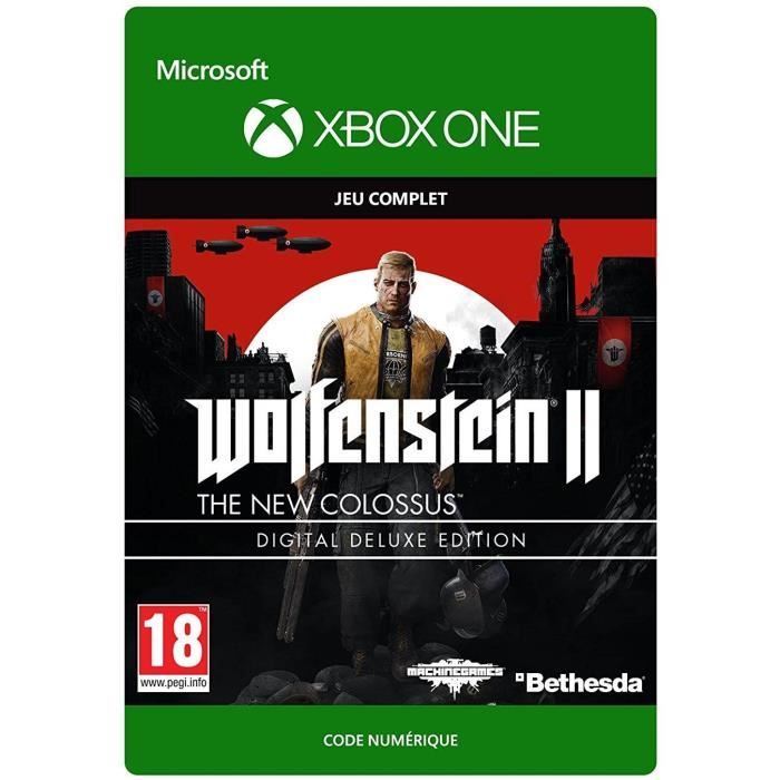 Wolfenstein II The New Colossus Edition Digital Deluxe Jeu Xbox One à télécharger