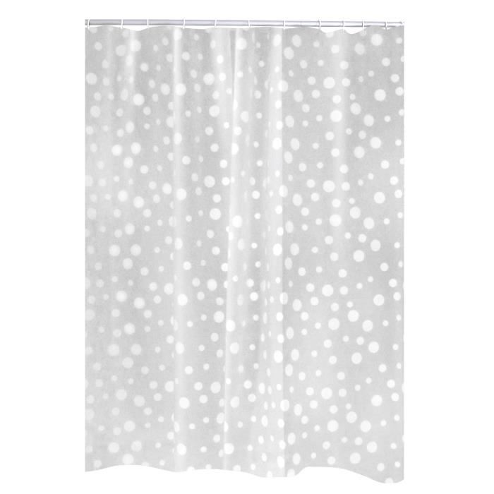RIDDER Rideaux de douche Schneeflocke en plastique
