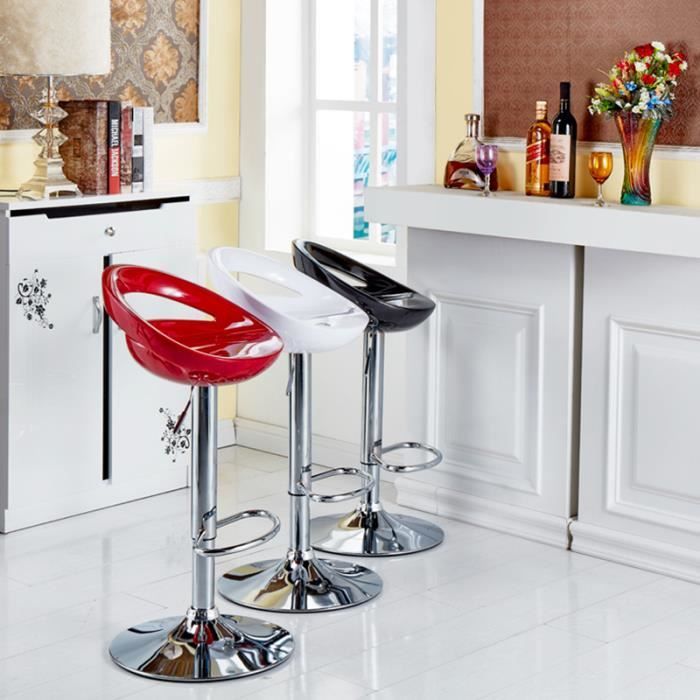 Blanc Design 2 Lot Bar Tabouret,chaises Cuisine De Comptoir XkPuZi