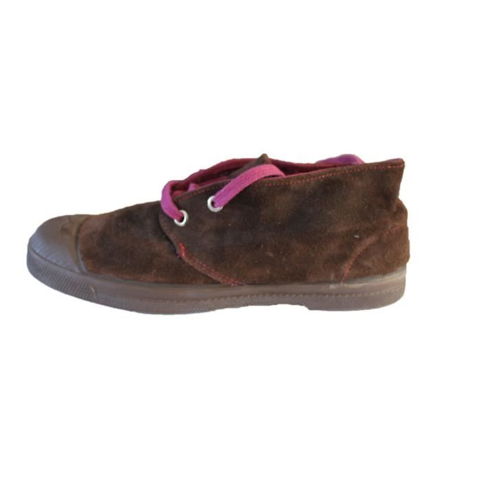 Boots Bensimon Tennis Nububk Tennis Marron lu1c3FKTJ