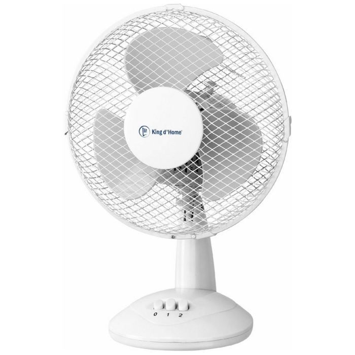 Ventilateur table   Hauteur  40 cm   Diamètre  23 cm   Puissance