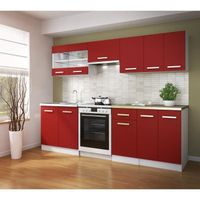 CUISINE COMPLÈTE ULTRA Cuisine complète avec plan de travail L 2m40 CUISINE COMPLÈTE ULTRA Cuisine complète avec plan de travail L 2m40