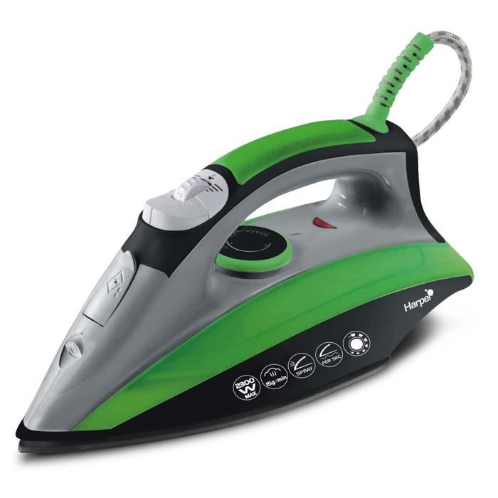 Harper Fer Vapeur Surface Antiadhésive - Vert Foncé