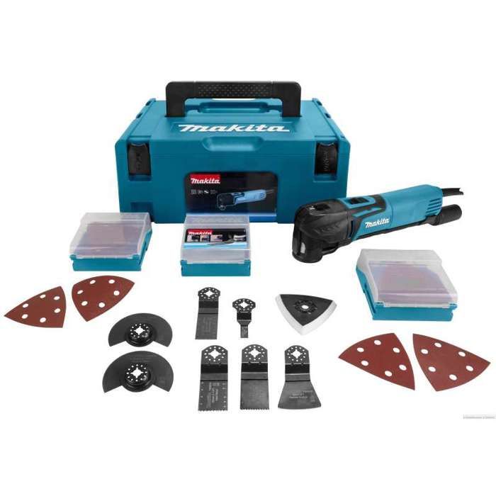 MAKITA Outil multifonctions 320W + 58 accessoires