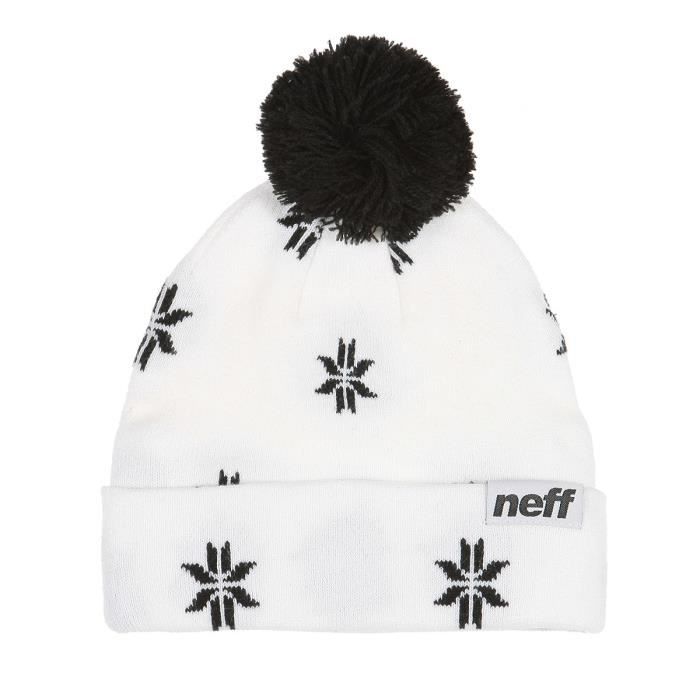 NEFF Snower Bonnet - Blanc - Femme