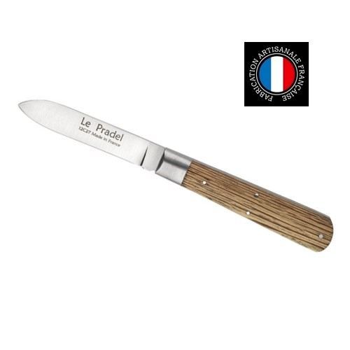 Le PradelCouteau LE PRADEL lame acier 12 C 27, manche 11 cm noyer