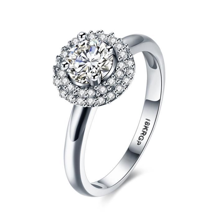 bague femme de mariage d argent pr841 c blanc achat bague femme de mariage d argent pr841 c blanc achat