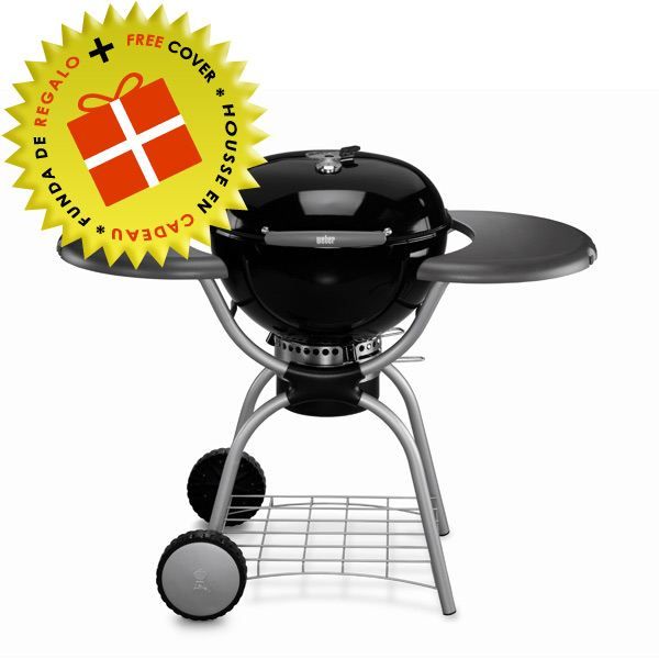 Barbecue One touch Deluxe 57 cmWeber Avec sa grille de cuisson et son