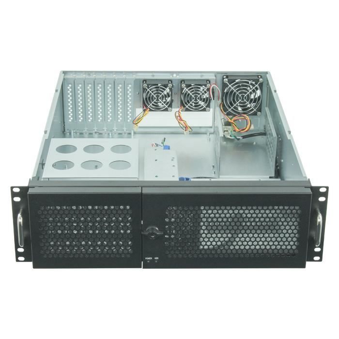 Chieftec UNC-310A-B, Rack, PC, SECC, ATX,Micro-ATX,2