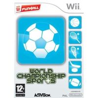 JEUX WII WORLD CHAMPIONSHIP SPORTS / JEU CONSOLE NINTENDO W JEUX WII WORLD CHAMPIONSHIP SPORTS / JEU CONSOLE NINTENDO W