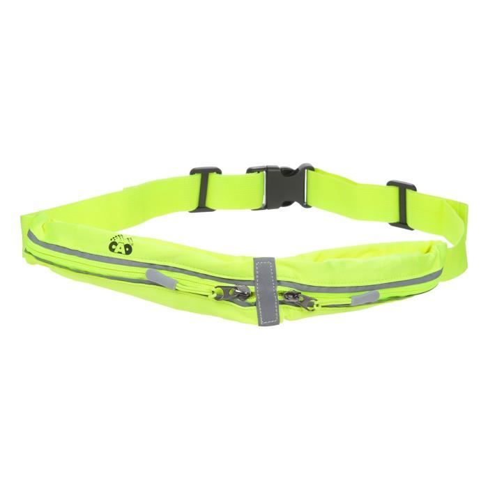 CAO CAMPING Ceinture à 2 poches - Jaune