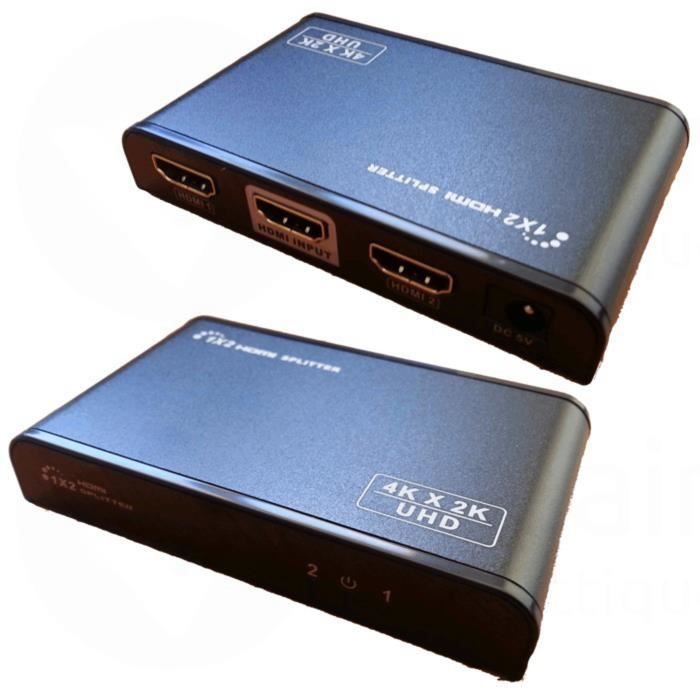 LINEAIRE XH241 Splitter HDMI 4K x 2K : 1 entrée/2 sorties