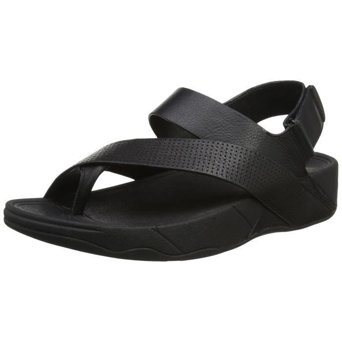 Sling 46 3ofk87 Ouvert En Perf Sandales Hommes Orteils Cuir Taille ZqCZxHzwr