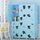 Armoire Etagère Plastique Enfants 12 Cubes Bleu, A