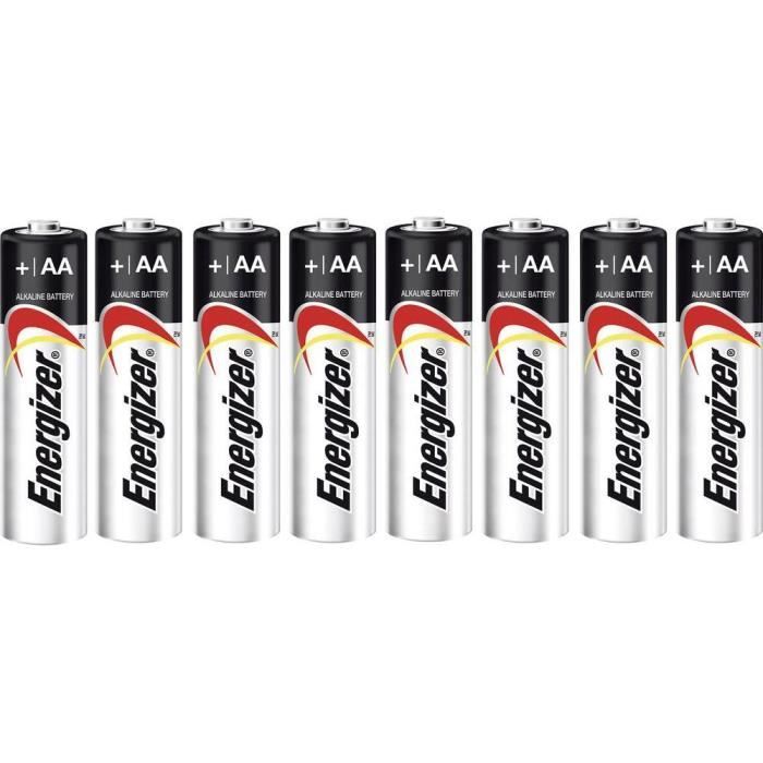 ENERGIZER Lot de 8 piles LR06/AA