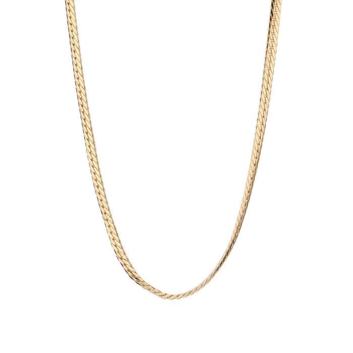 Les Bijoux d'Emma - Collier en Maille Anglaise - OR 9CT