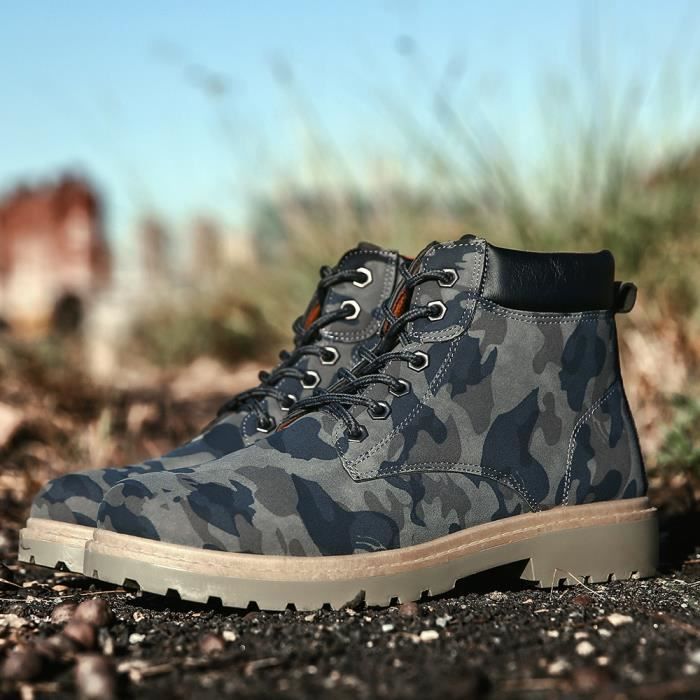 Classique Bottine Mode Extravagant Chaussure Nouvelle Vert Homme Léger 6g184q