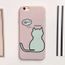 coque iphone 6 dessin chat