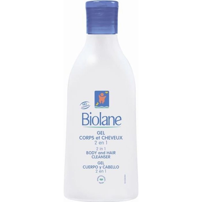 BIOLANE Gel Corps et Cheveux 2 en 1 - 200ml
