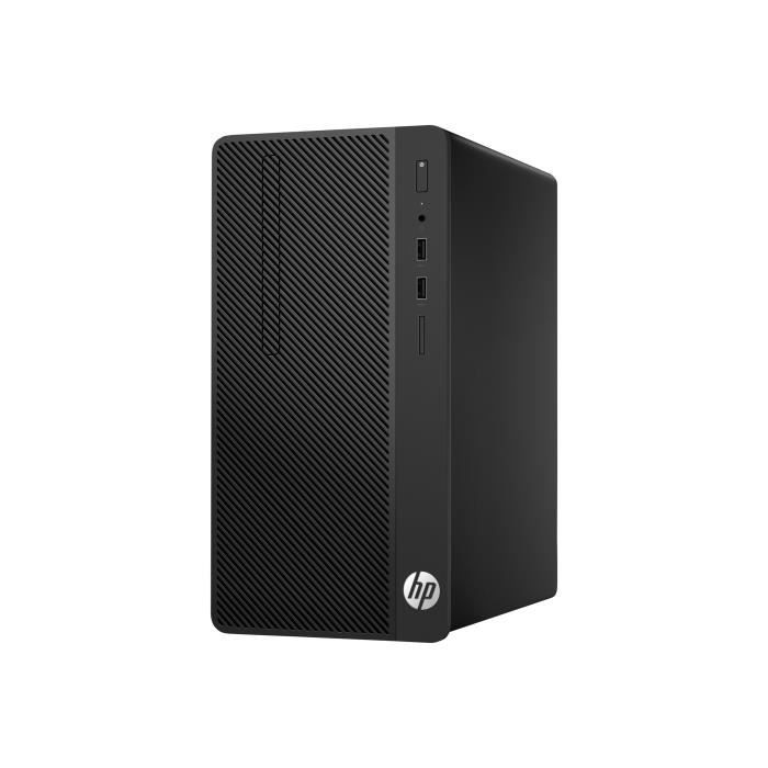 HP 290 G1 - SFF - 1 x Core i5 8500 / 3 GHz - RAM 8 Go - SSD 256 Go - NVMe - Graveur de DVD - HD Graphics 630 - GigE